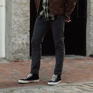 Flint & Tinder Slim Fit Men's Gray 365 Pant Size 33x32 Classic Street Wear